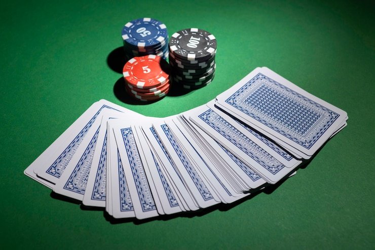 Meja video poker neon di desamahjong